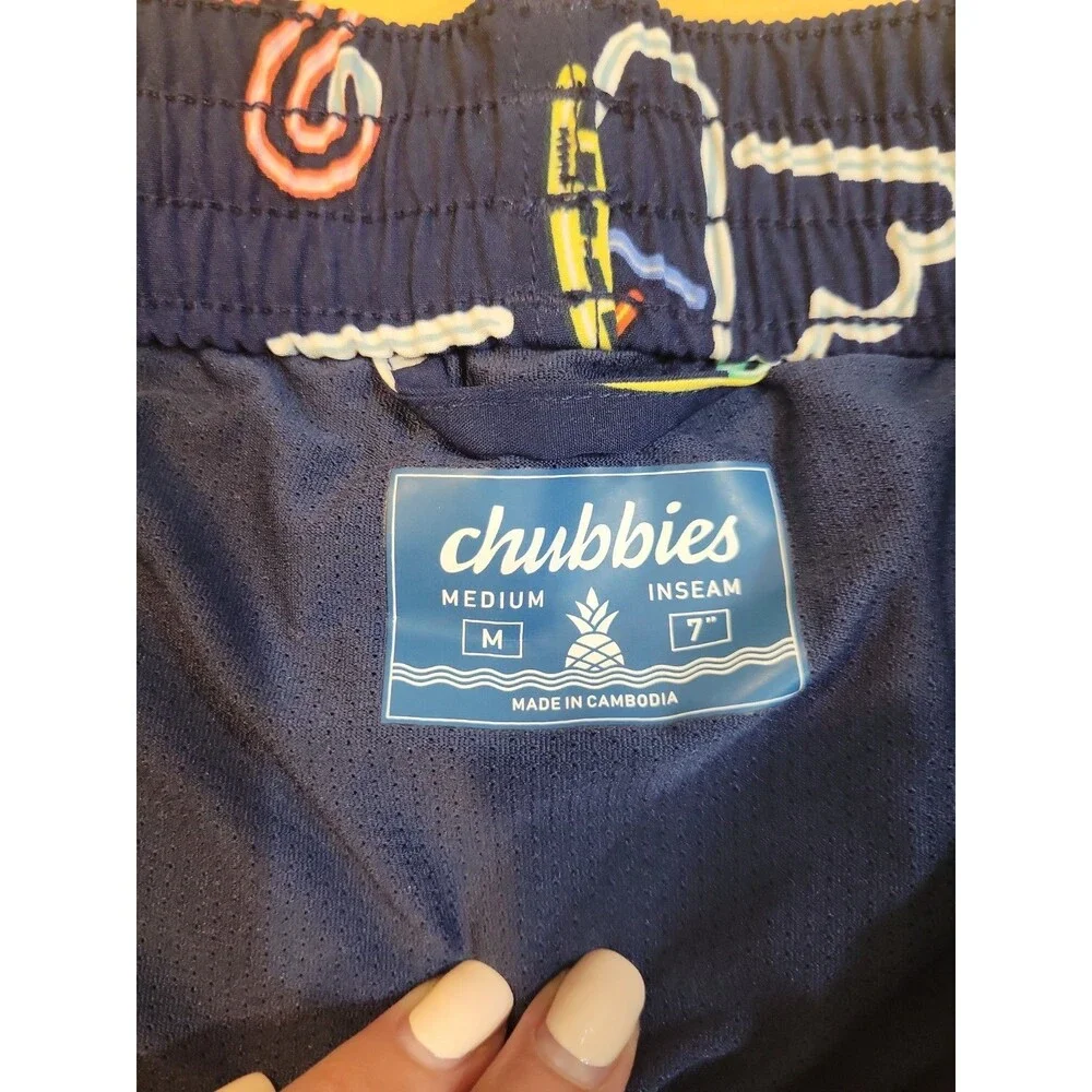 NWOT Chubbies The Neon Lights  7